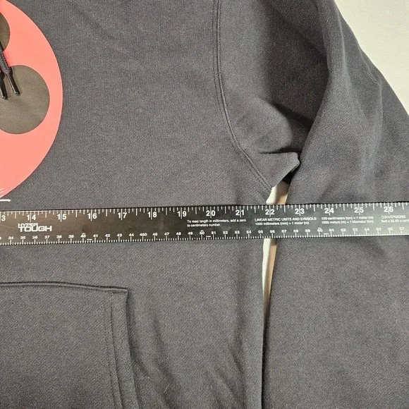 Disneyland Resort Mickey Mouse Classic Heavy Sweatshirt Hoodie Black Sz M - Picture 6 of 6